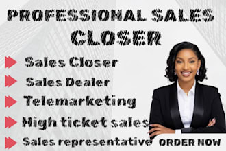 sales development representative sales closer salesperson b2b deal closer