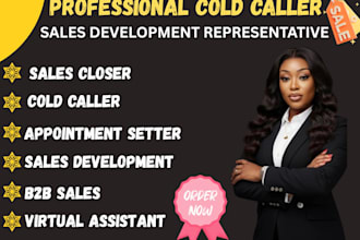 sales development representative sales closer salesperson b2b deal closer