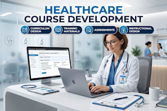 create healthcare courses and education materials