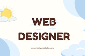 be your web designer