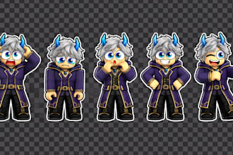 make a professional roblox render png