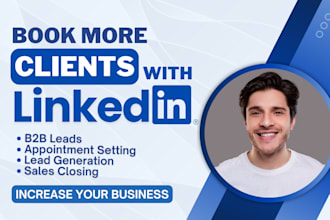 help you generate qualified b2b leads through linkedin outreach