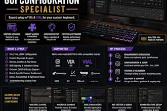 configure via vial mechanical keyboard firmware