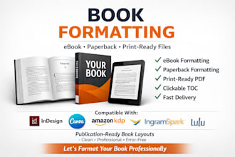paperback formatting, ebook formatting, book formatting, kindle formatting,kdp