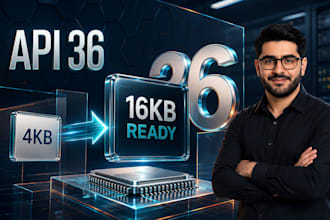update your android app to API 36 and fix 16kb issues