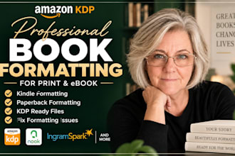 book formatting for amazon kdp kindle ebook formatting and paperback formatting