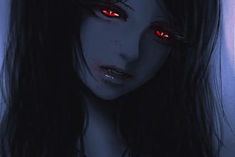 draw character art and background art
