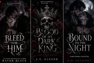 do KDP book cover illustration romance cover dark romance book cover ebook cover