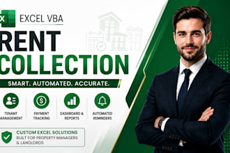 create an automated rent collection and tenant management excel vba macro