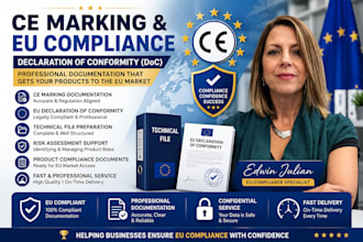 write marking documentation and eu declaration of conformity for your product