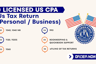 provide full service of individual tax filling, business tax filling, tax return
