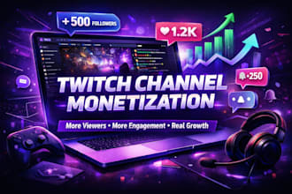 game on, increase your twitch viewers and followers today