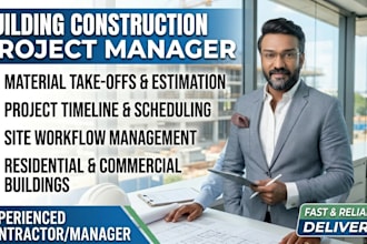 manage your building construction projects and material estimation