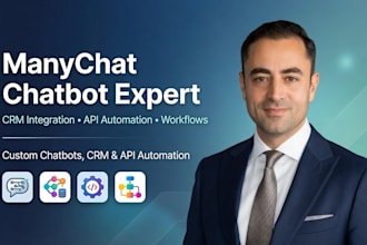 manychat chatbot, CRM integration, API automation, chatbot workflow