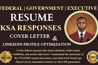write federal resume, government resume, executive resume