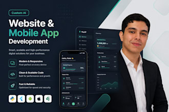 build custom ai powered web and mobile software