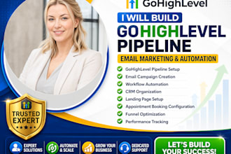 build gohighlevel pipeline email marketing marketing automation email campaigns