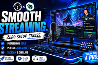 setup will fix obs audio and streaming issues professionally