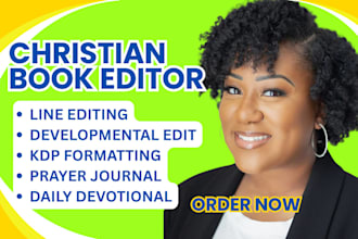 developmental edit format daily devotional prayer journal