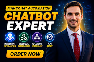 manychat automation, webhook integration, chatbot workflow, API setup