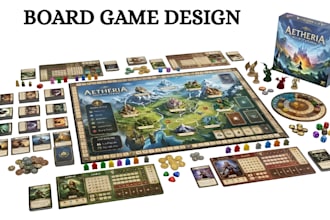 design custom board game card game board game design tabletop tcg board game art