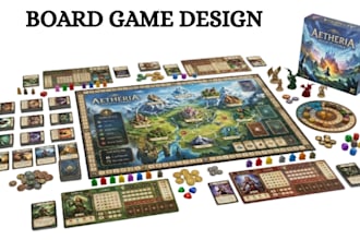 design custom board game card game board game design tabletop tcg board game art