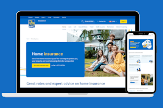 build modern home insurance website homeowners home warranty website