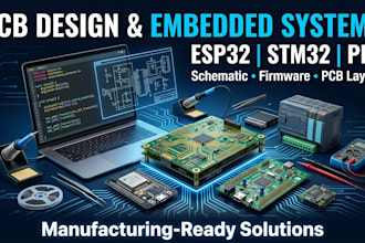develop automotive ecu hardware, can bus pcb and embedded control board