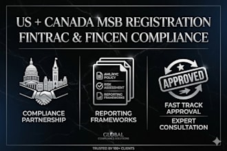 do US and canada msb registration, fintrac, fincen, and aml compliance