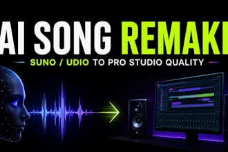 recreate your suno ai song into a professional quality beat