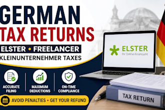 do german tax returns elster freelancer and kleinunternehmer taxes