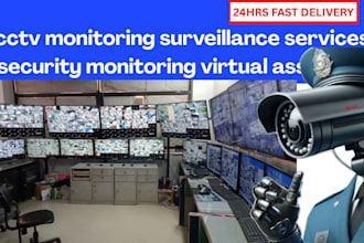 do cctv monitoring surveillance services security monitoring virtual assistant