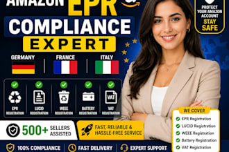 register epr lucid weee battery vat for amazon germany france italy