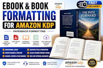 book formatting, paperback formatting, book publishing on amazon kdp, kdp upload