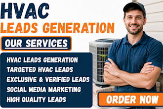 generate exclusive hvac leads handyman leads via facebook ads and google ads