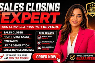 sales closer sales rep lead generation b2b sales person agent and cold calling