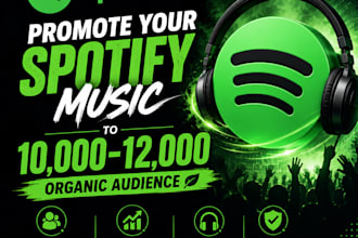 do spotify music promotion organically