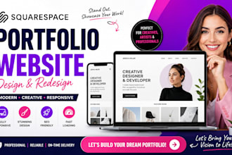 design portfolio website, personal website, consultant website and canva website
