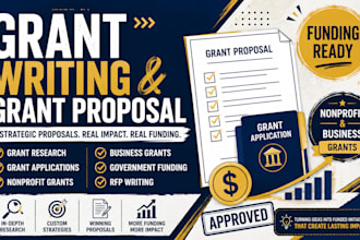 do grant writing, grant proposal, grant research, sba loan and grant application