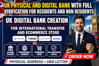 mercury wise usa bank creation USA physical address proof of address