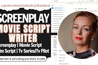 be movie script writer format screenplay, tv film script screenplay editor