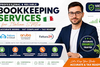 do bookkeeping in fatture in cloud, aruba, and fattura24 for italian smes