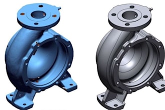 do reverse enginering, scan to cad and create editable 3d cad models