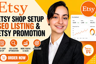 setup germany etsy shop, etsy SEO lisiting,  etsy digital product etsy promotion