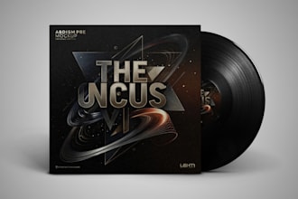 design professional album cover , mixtape cover design