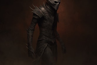 create darkart, horror, underground art illustration