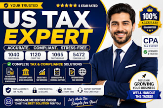 handle business tax returns, tax filing and tax compliance
