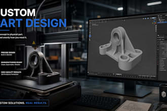 do 3d product model design cad conversion scan to 3d model printable 3d files