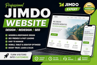 jimdo website design jimdo website redesign jimdo seo optimization business site