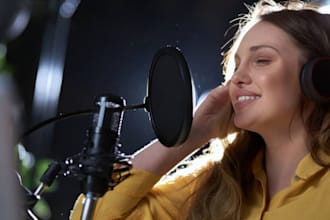 sing contemporary christian gospel praise worship choir hymns as female singer